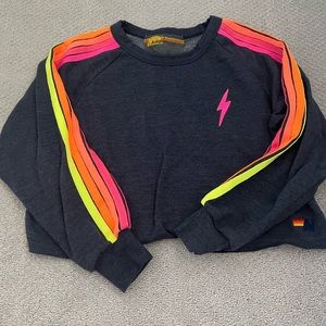 Aviator Nation cropped sweatshirt